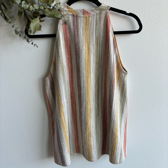 W5 Anthropologie | Striped Halter Tank Top - Picture 5 of 6
